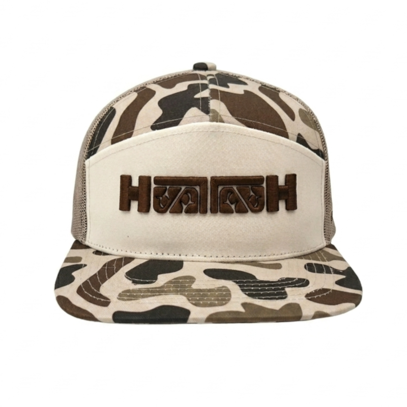Casquette Huntdoor Camo plate