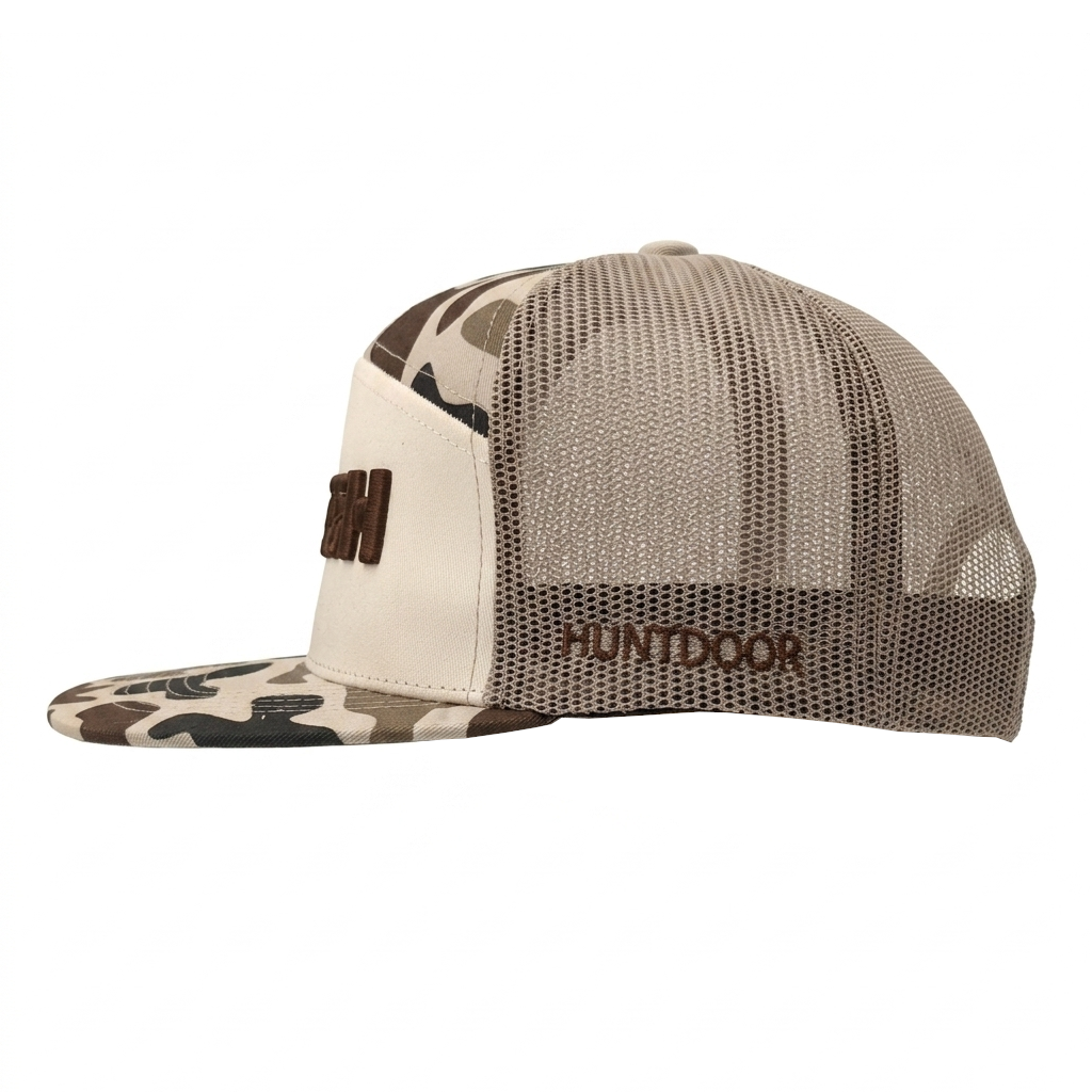 Casquette Huntdoor Camo plate