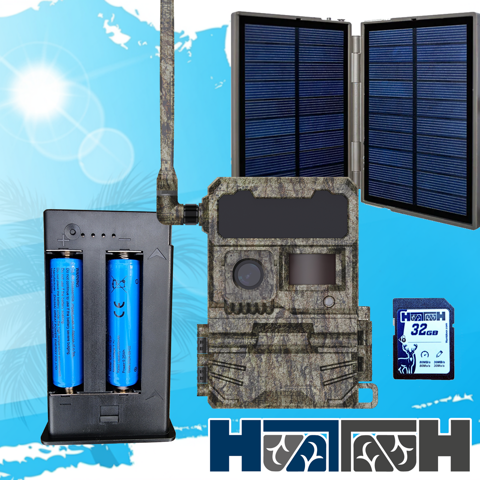 Combo Caméra ACCESS – Soleil d'été